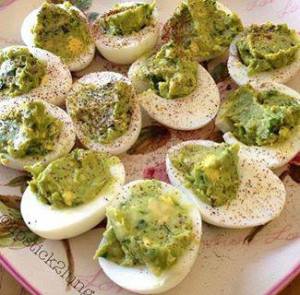 Deviled eggs with a twist!